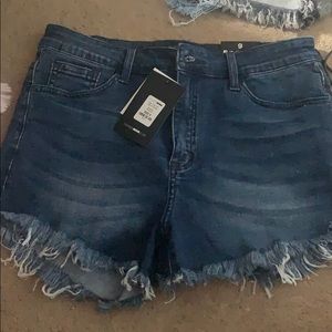 Fashionova high waisted denim shorts